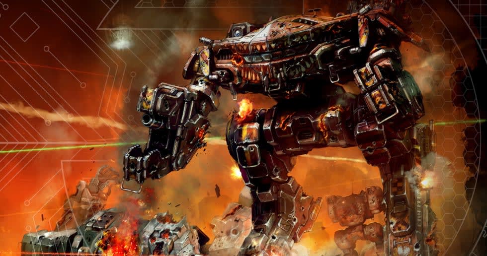 Bild från Mechwarrior 5: Mercenaries.